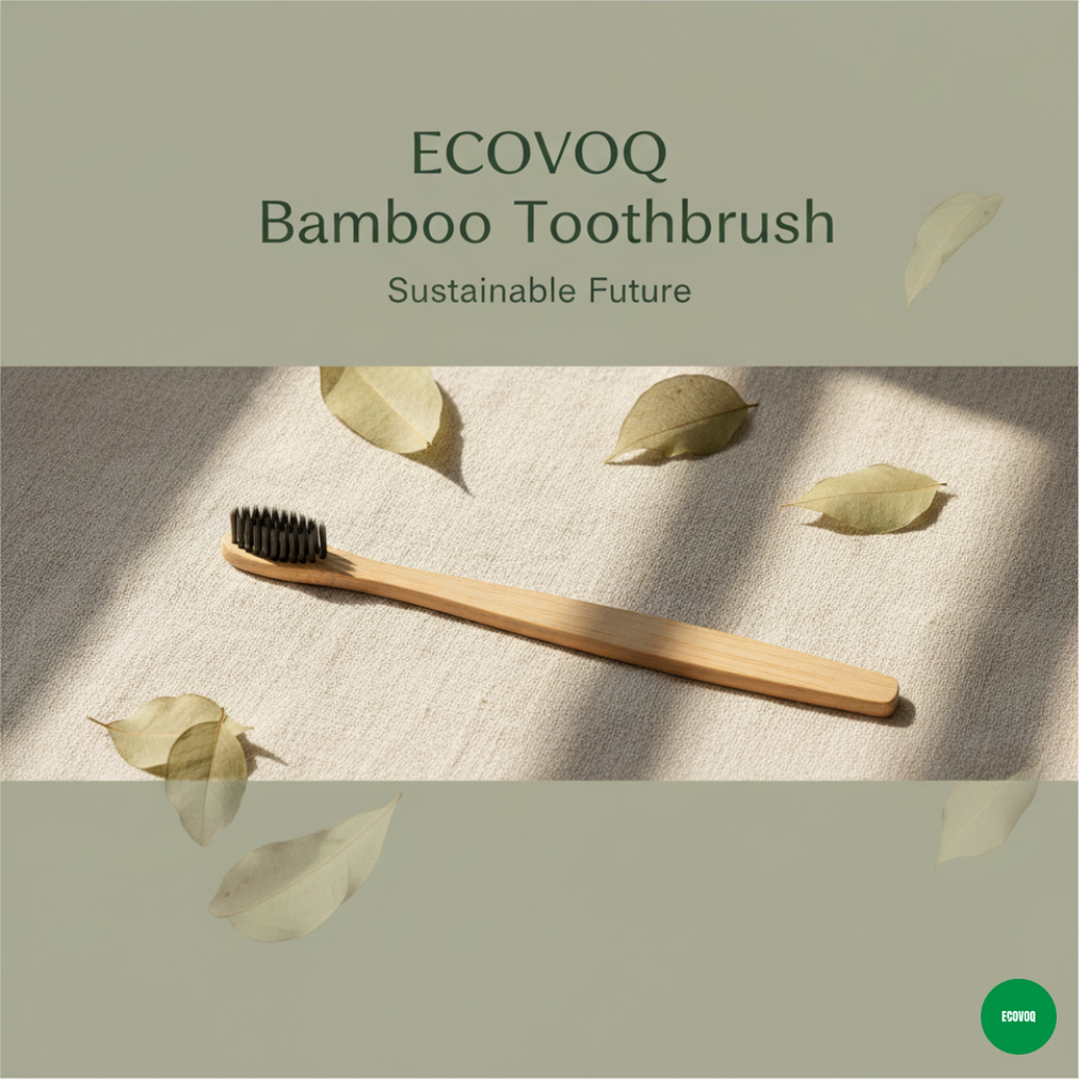Eco Bamboo Toothbrush (Pack of 5)