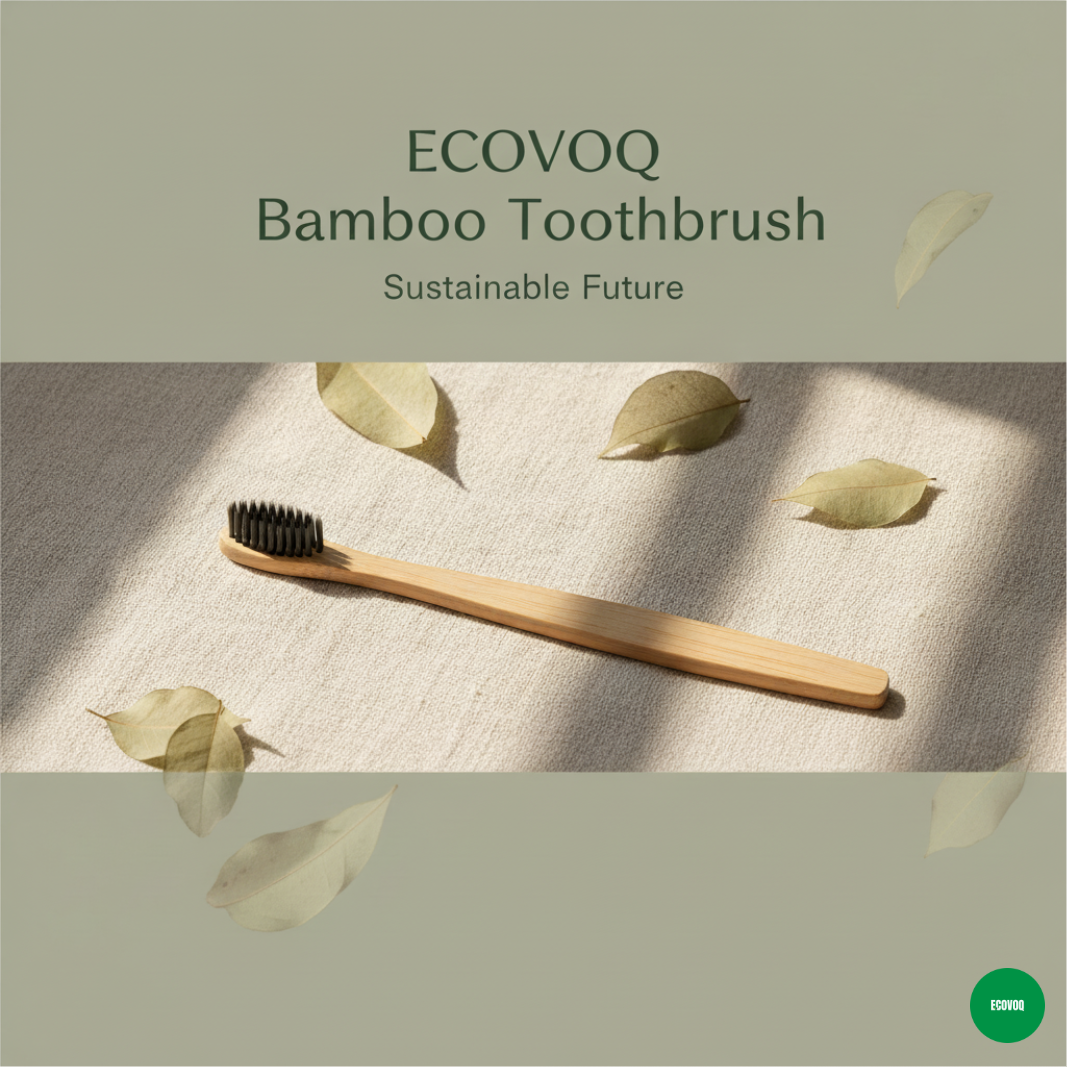 Eco Bamboo Toothbrush (Pack of 5)