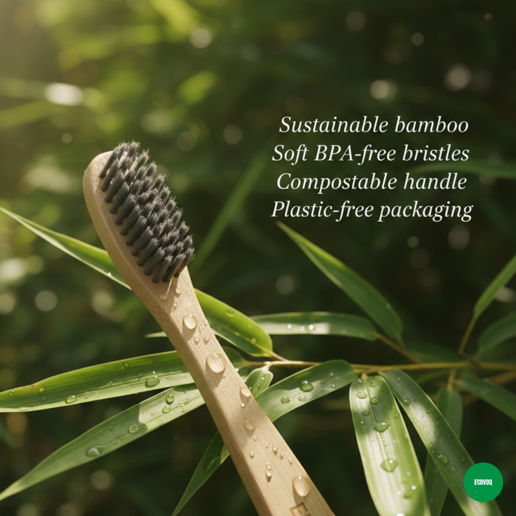 Eco Bamboo Toothbrush (Pack of 10)